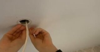 Установка люстры в Одинцове в октябре